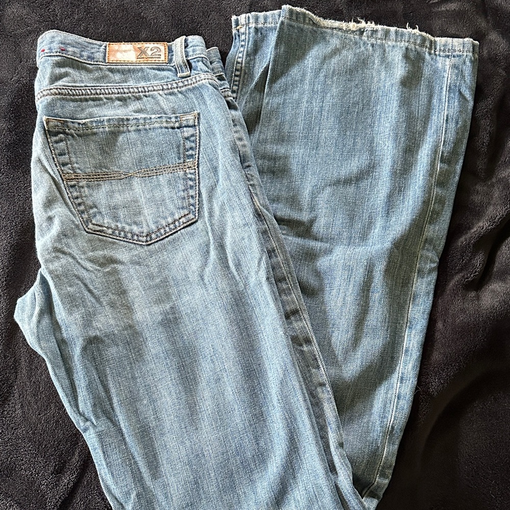 X2 Light Blue Denim Pants